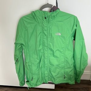 North Face rain coat